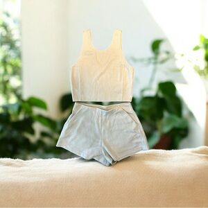 Lululemon Tank Top and Shorts Set. Size 4.